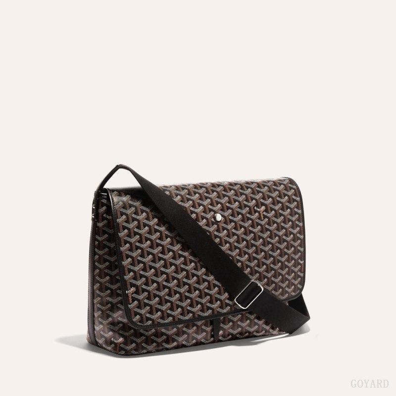 Bolsas De Ombro Goyard CAPETIEN MM MESSENGER BAG Pretas | GY-KXZ7191