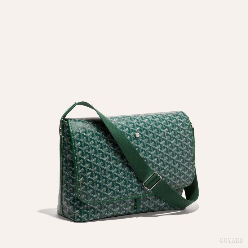 Bolsas De Ombro Goyard CAPETIEN MM MESSENGER BAG Verdes | GY-ESX1723
