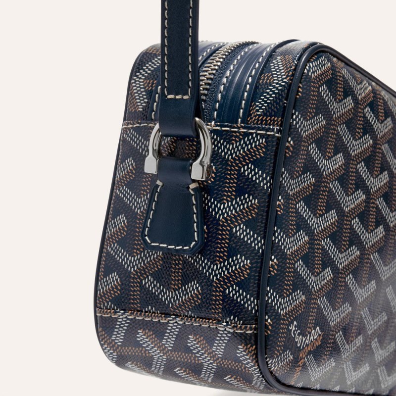 Bolsas De Ombro Goyard CAP-VERT PM BAG Azul Marinho Azuis | GY-LAB2704