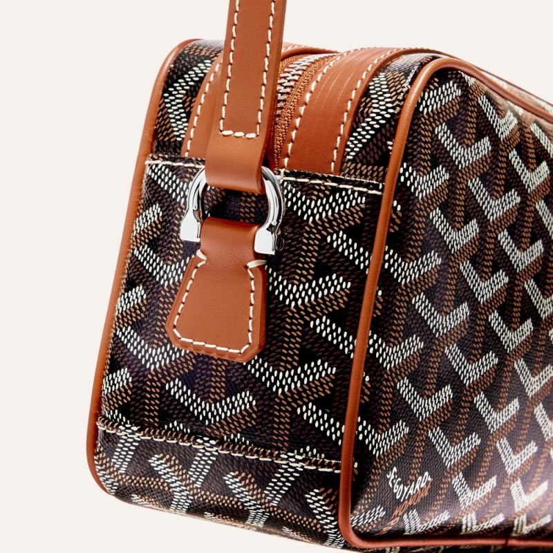 Bolsas De Ombro Goyard CAP-VERT PM BAG Pretas Marrom | GY-YQG2832