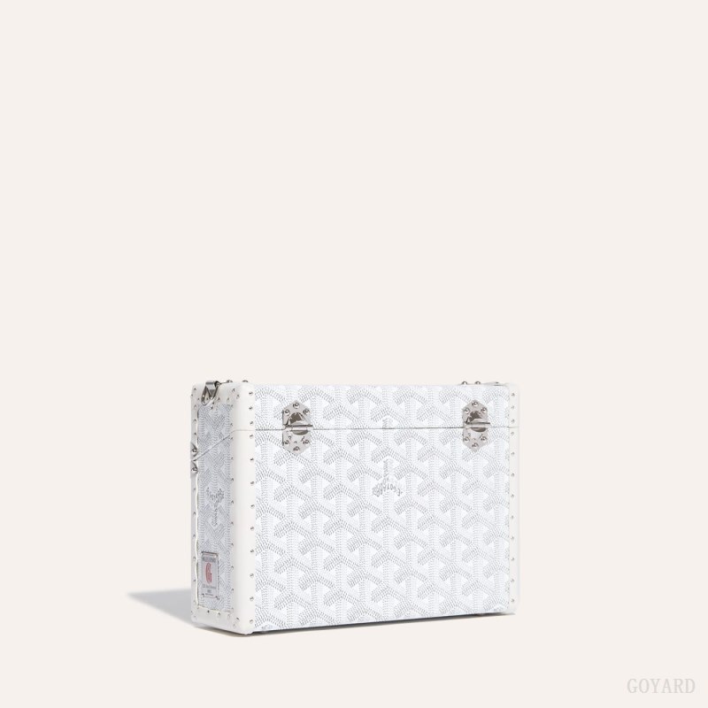 Bolsas De Ombro Goyard Cassette Trunk Bag Branco | GY-GSD0121