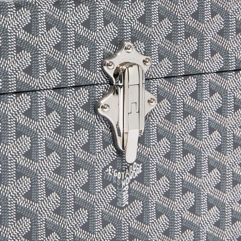 Bolsas De Ombro Goyard Cassette Trunk Bag Cinzentas | GY-DTP1921