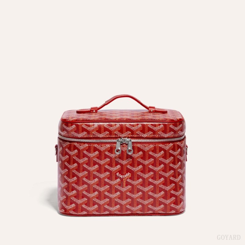 Bolsas De Ombro Goyard MUSE VANITY CASE Vermelhas | GY-YFL1557