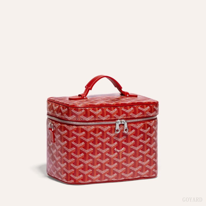 Bolsas De Ombro Goyard MUSE VANITY CASE Vermelhas | GY-YFL1557