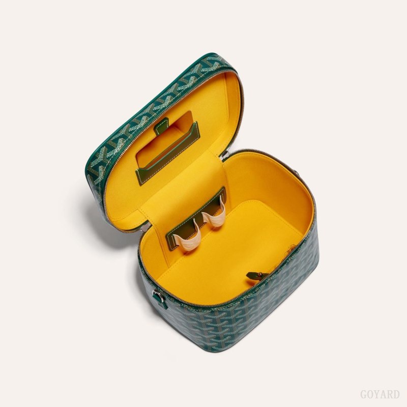 Bolsas De Ombro Goyard MUSE VANITY CASE Verdes | GY-SWE3502