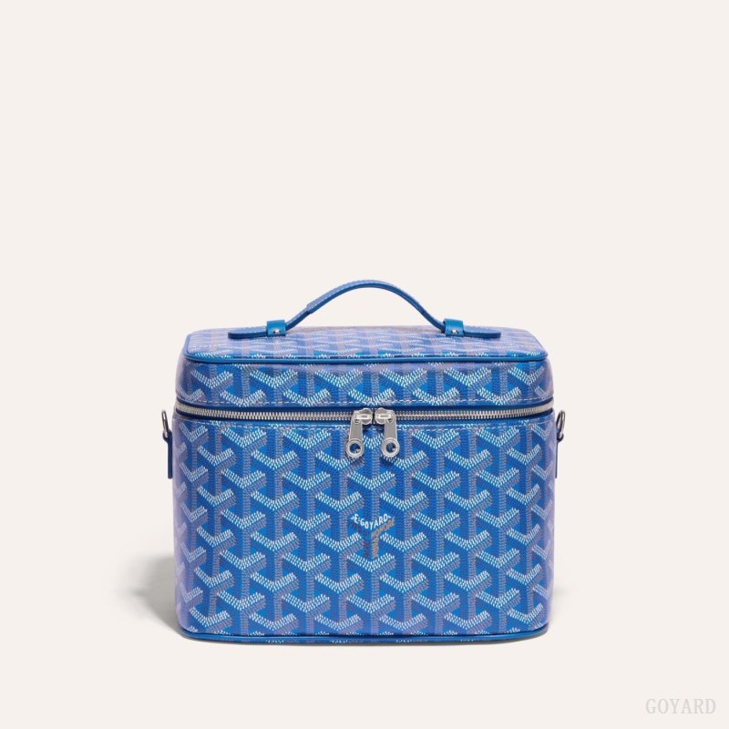 Bolsas De Ombro Goyard MUSE VANITY CASE Azuis | GY-AHG3531