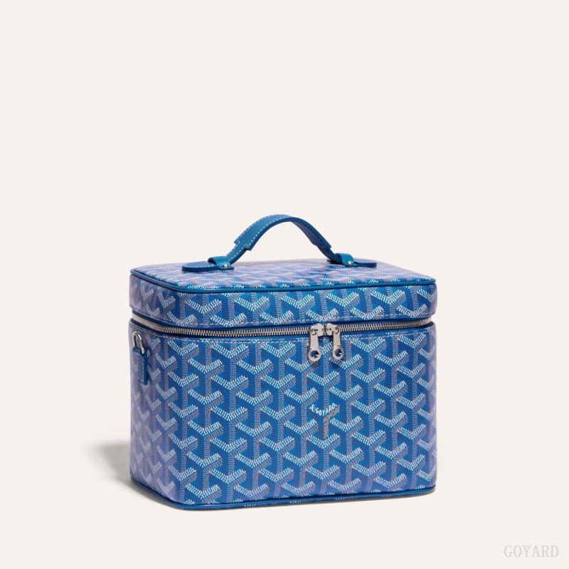 Bolsas De Ombro Goyard MUSE VANITY CASE Azuis | GY-AHG3531