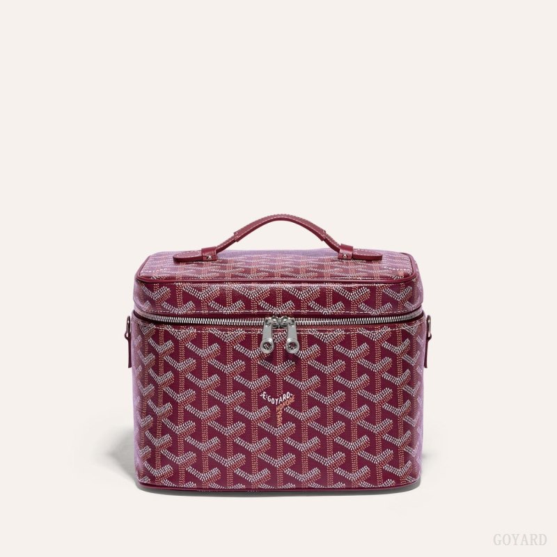 Bolsas De Ombro Goyard MUSE VANITY CASE Bordeaux | GY-IJH8919