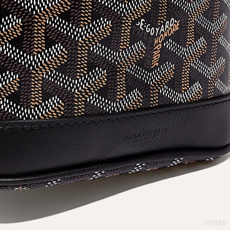 Bolsas De Ombro Goyard PETIT FLOT BUCKET BAG Pretas | GY-IZQ0312