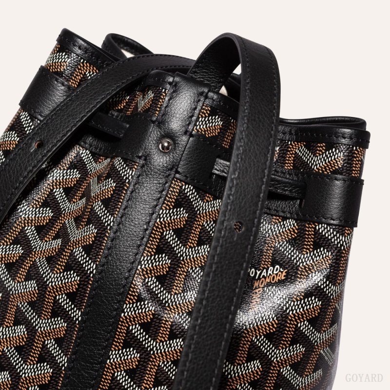 Bolsas De Ombro Goyard PETIT FLOT BUCKET BAG Pretas | GY-IZQ0312