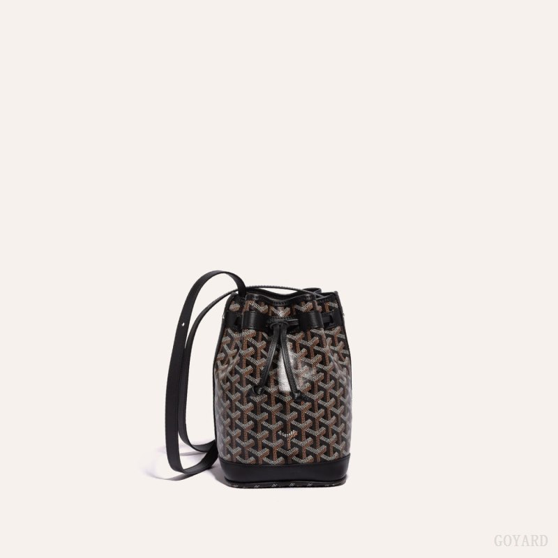 Bolsas De Ombro Goyard PETIT FLOT BUCKET BAG Pretas | GY-IZQ0312