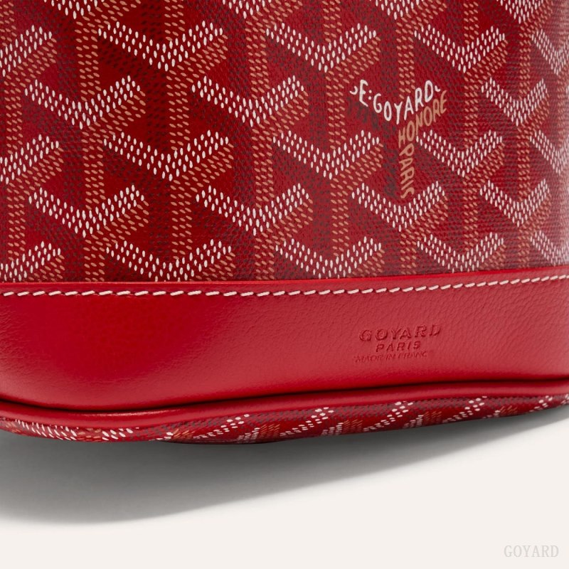 Bolsas De Ombro Goyard PETIT FLOT BUCKET BAG Vermelhas | GY-AFD1427