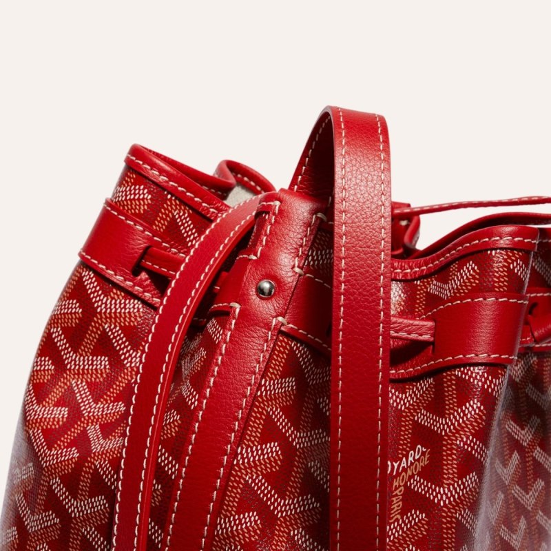 Bolsas De Ombro Goyard PETIT FLOT BUCKET BAG Vermelhas | GY-AFD1427