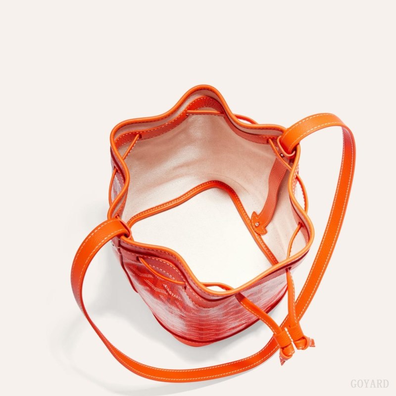 Bolsas De Ombro Goyard PETIT FLOT BUCKET BAG Laranja | GY-BIW2207