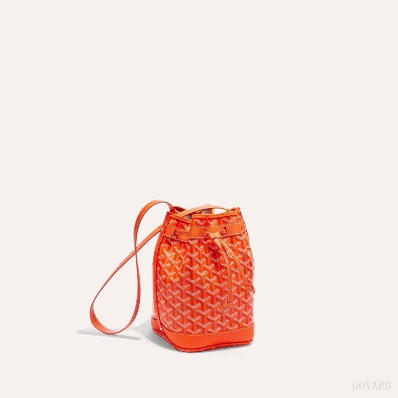 Bolsas De Ombro Goyard PETIT FLOT BUCKET BAG Laranja | GY-BIW2207