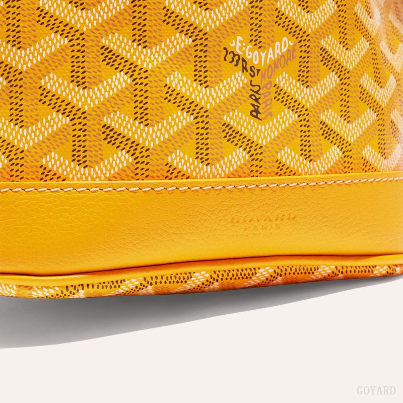Bolsas De Ombro Goyard PETIT FLOT BUCKET BAG Amarelas | GY-EMD7003