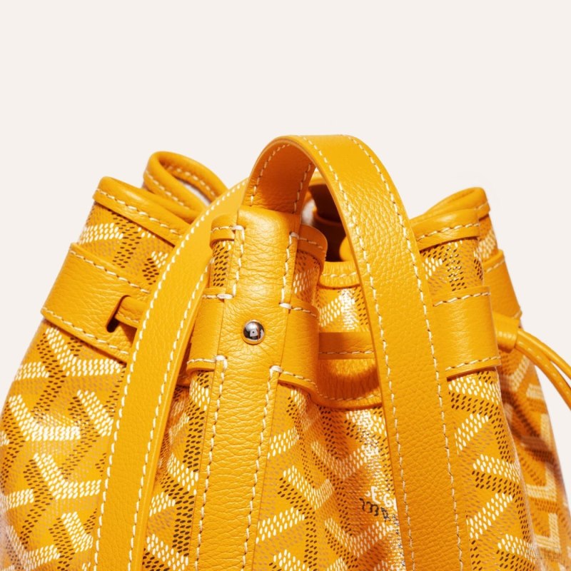 Bolsas De Ombro Goyard PETIT FLOT BUCKET BAG Amarelas | GY-EMD7003
