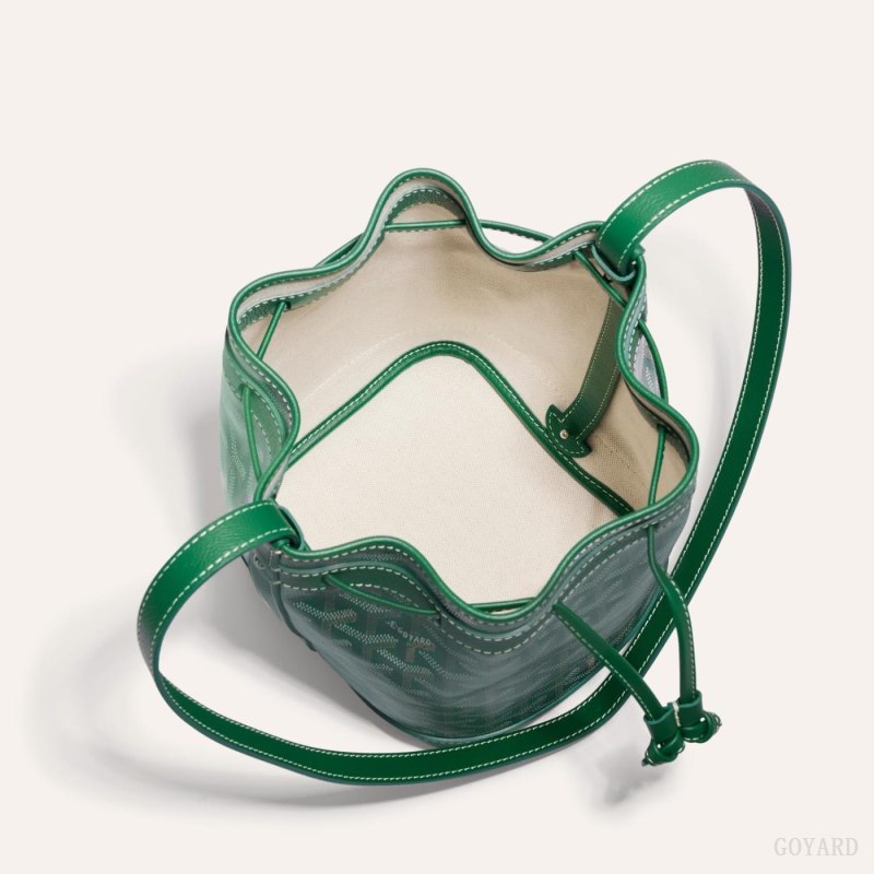 Bolsas De Ombro Goyard PETIT FLOT BUCKET BAG Verdes | GY-JGE7181