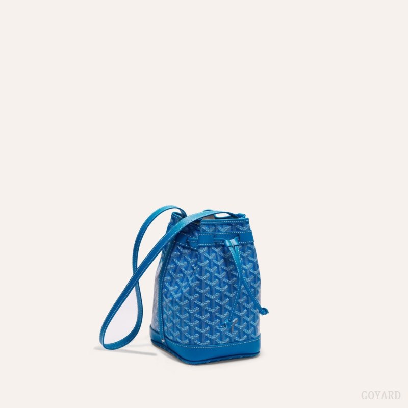 Bolsas De Ombro Goyard PETIT FLOT BUCKET BAG Azuis | GY-FXG3667
