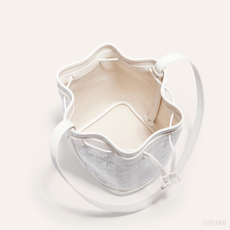 Bolsas De Ombro Goyard PETIT FLOT BUCKET BAG Branco | GY-FRM5547