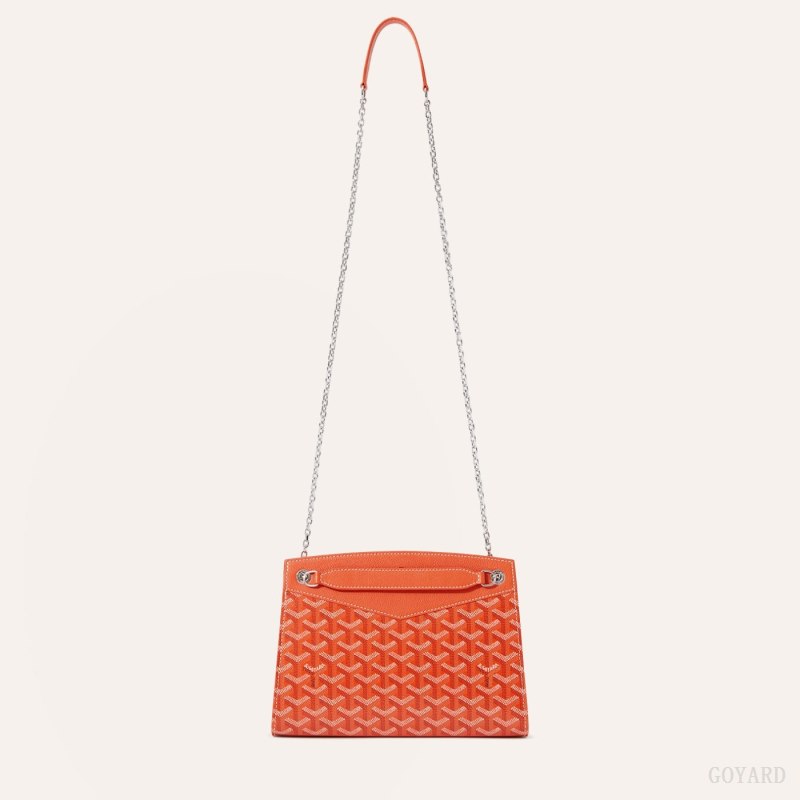 Bolsas De Ombro Goyard Rouette Structuré PM Bag Laranja | GY-DGL9057