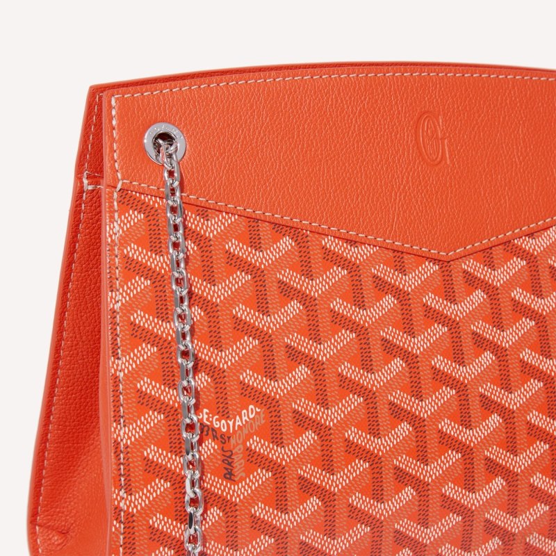 Bolsas De Ombro Goyard Rouette Structuré PM Bag Laranja | GY-DGL9057