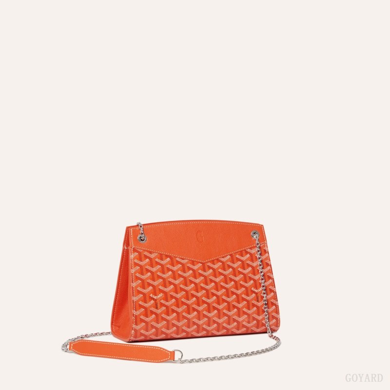Bolsas De Ombro Goyard Rouette Structuré PM Bag Laranja | GY-DGL9057
