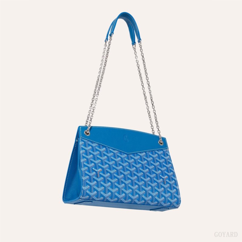 Bolsas De Ombro Goyard Rouette Structuré PM Bag Azuis | GY-DWU1103