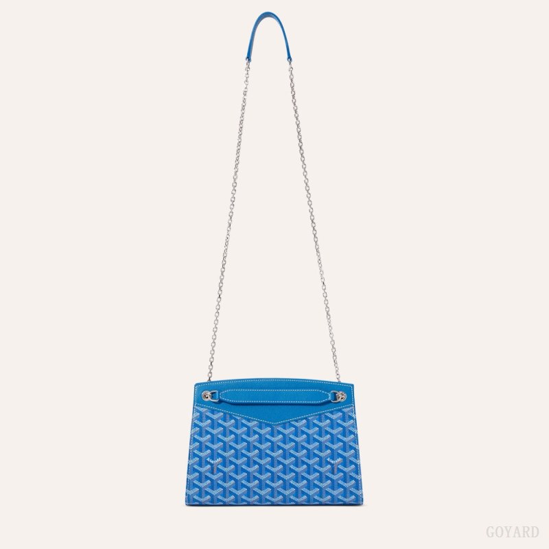 Bolsas De Ombro Goyard Rouette Structuré PM Bag Azuis | GY-DWU1103