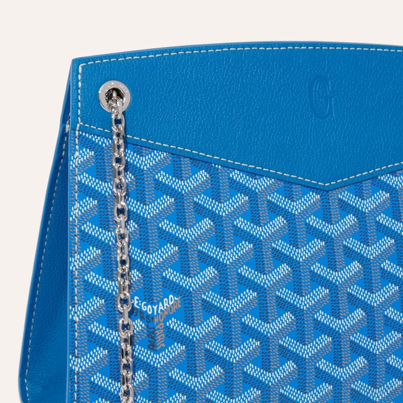 Bolsas De Ombro Goyard Rouette Structuré PM Bag Azuis | GY-DWU1103