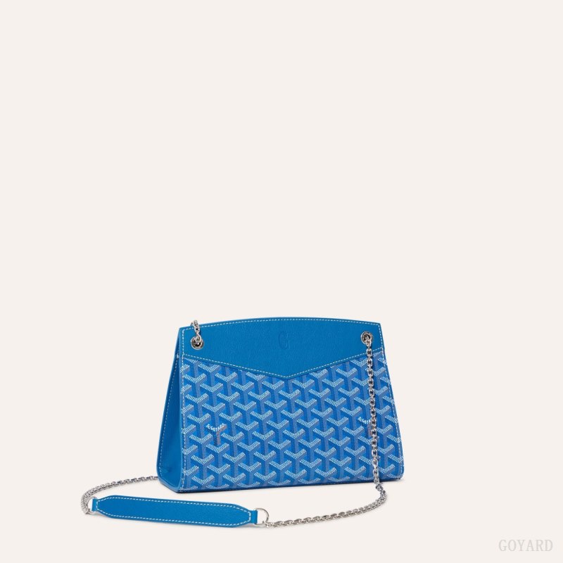 Bolsas De Ombro Goyard Rouette Structuré PM Bag Azuis | GY-DWU1103