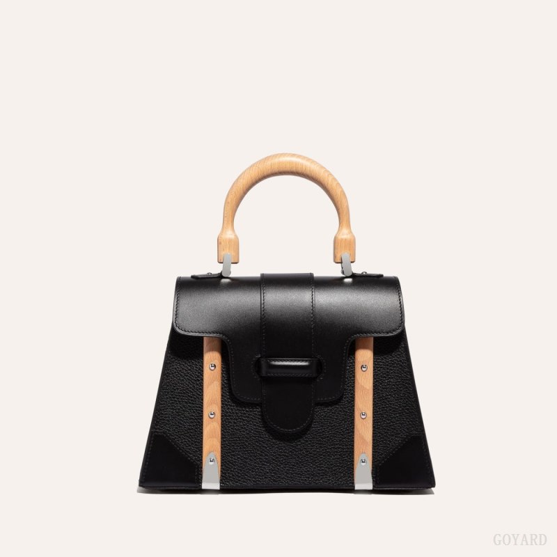 Bolsas De Ombro Goyard SAÏGON PM BAG Pretas | GY-UNW3379