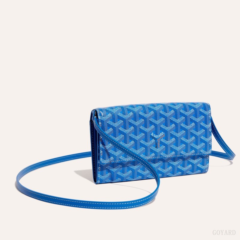 Bolsas De Ombro Goyard Varenne Continental Wallet Azuis | GY-AJH6436