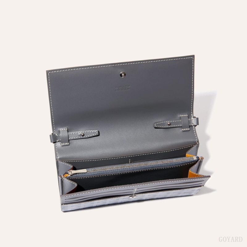 Bolsas De Ombro Goyard Varenne Continental Wallet Cinzentas | GY-OBR5526