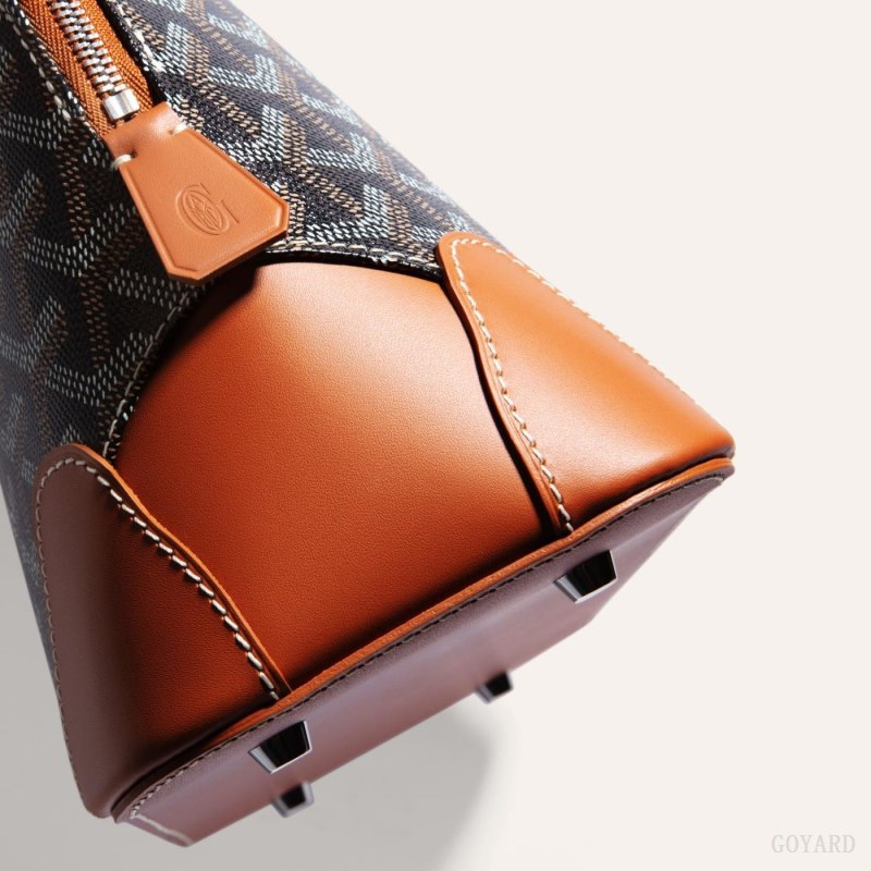 Bolsas De Ombro Goyard Vendôme PM Bag Pretas Marrom | GY-RFE5879
