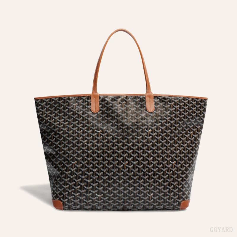 Bolsas De Viagem Goyard ARTOIS GM BAG Pretas Marrom | GY-FKX4135