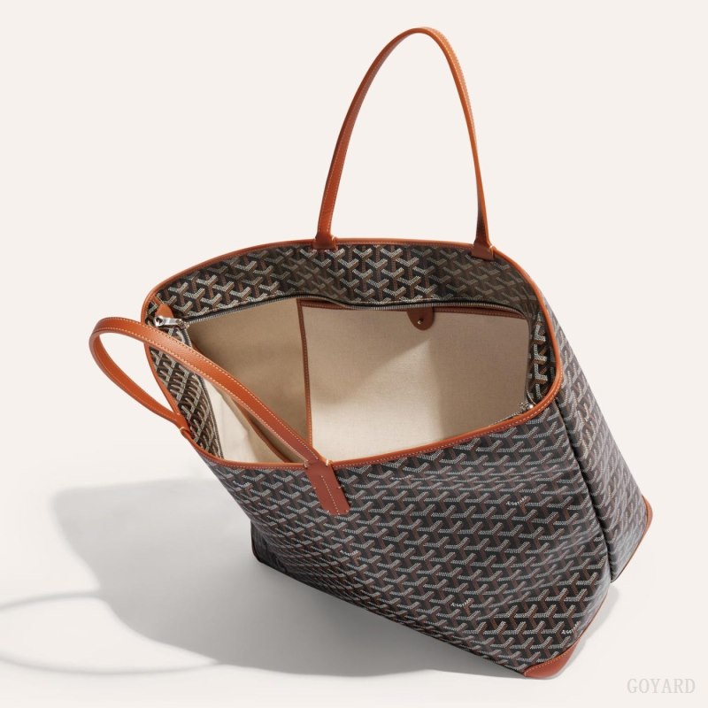 Bolsas De Viagem Goyard ARTOIS GM BAG Pretas Marrom | GY-FKX4135