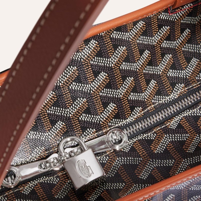Bolsas De Viagem Goyard ARTOIS GM BAG Pretas Marrom | GY-FKX4135