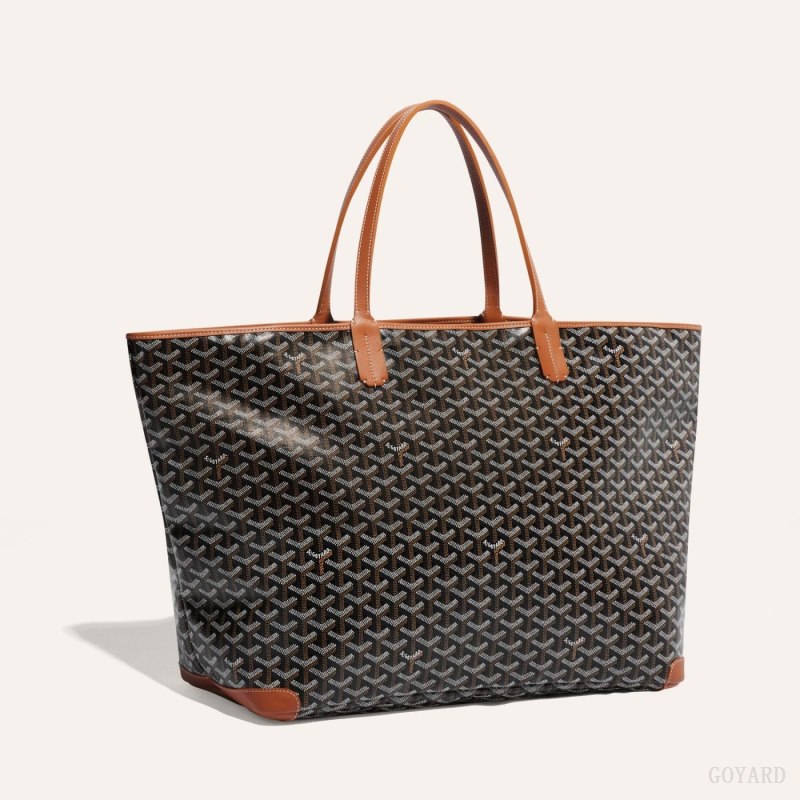 Bolsas De Viagem Goyard ARTOIS GM BAG Pretas Marrom | GY-FKX4135