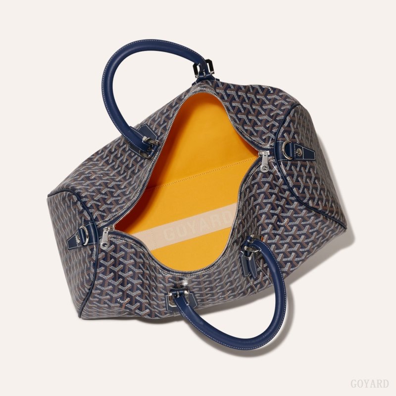 Bolsas De Viagem Goyard Boston 45 bag Azul Marinho Azuis | GY-XBG4057