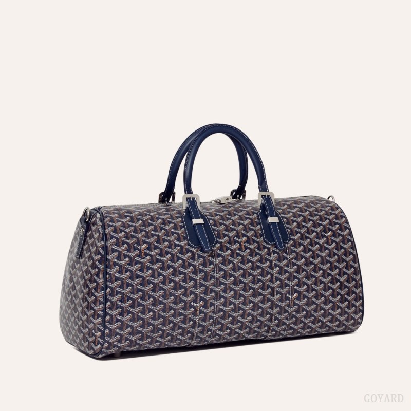 Bolsas De Viagem Goyard Boston 45 bag Azul Marinho Azuis | GY-XBG4057