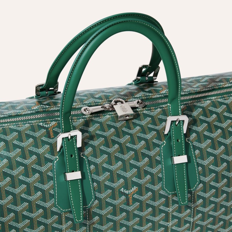 Bolsas De Viagem Goyard Boston 45 bag Verdes | GY-XGG1802