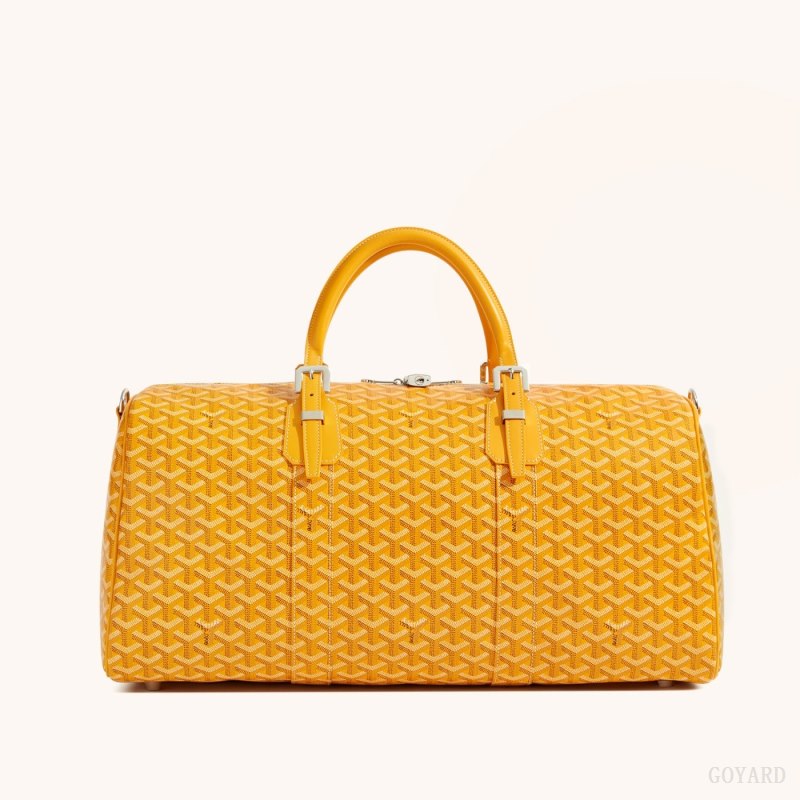 Bolsas De Viagem Goyard Boston 50 bag Amarelas | GY-KFV4814