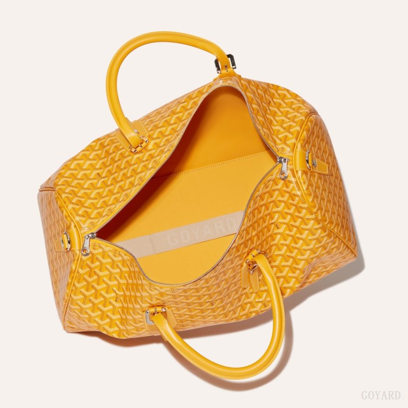 Bolsas De Viagem Goyard Boston 50 bag Amarelas | GY-KFV4814