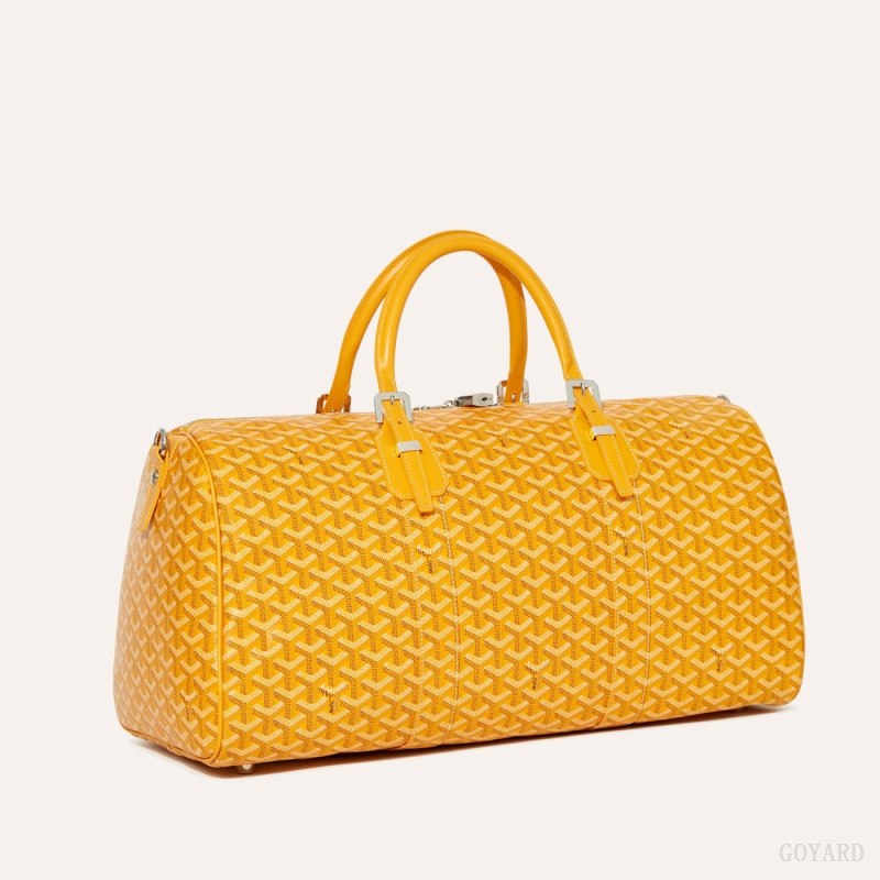 Bolsas De Viagem Goyard Boston 50 bag Amarelas | GY-KFV4814