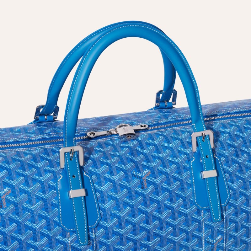 Bolsas De Viagem Goyard Boston 50 bag Azuis | GY-SNF7528