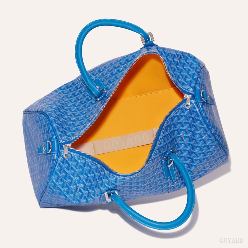 Bolsas De Viagem Goyard Boston 50 bag Azuis | GY-SNF7528