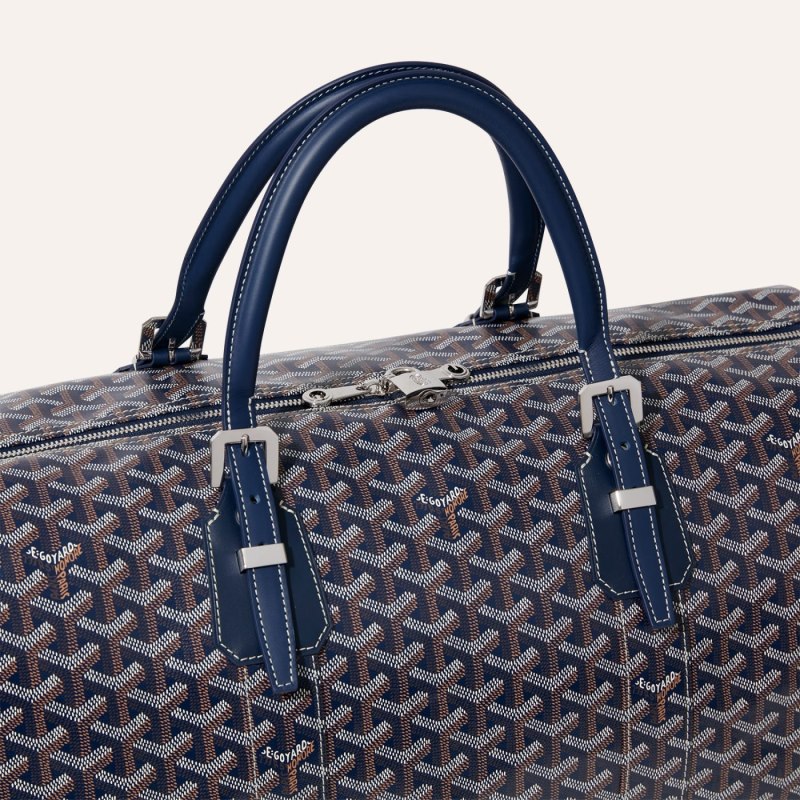 Bolsas De Viagem Goyard Boston 50 bag Azul Marinho Azuis | GY-OXK8896