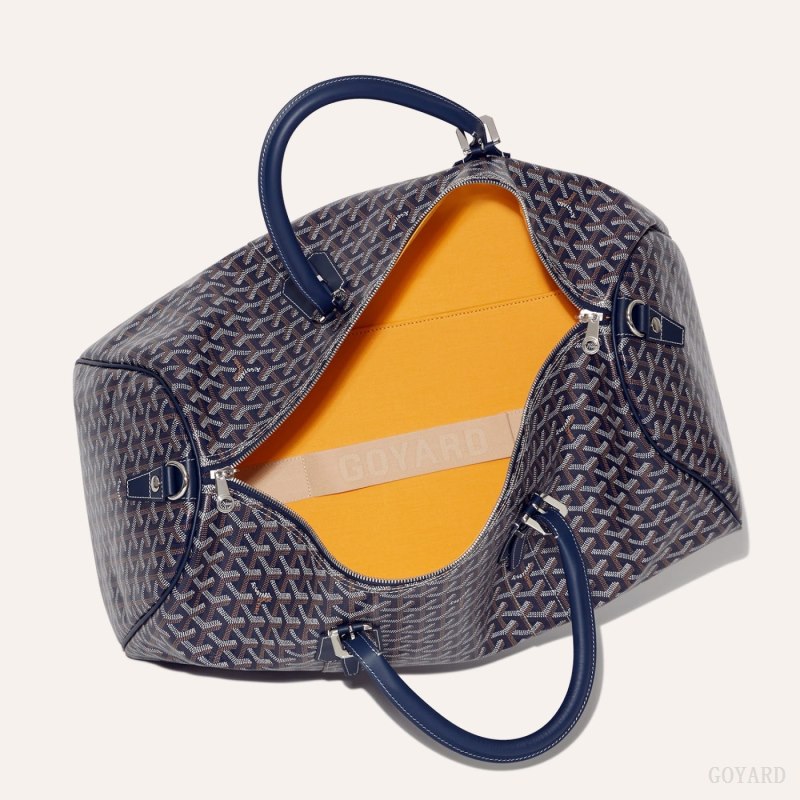 Bolsas De Viagem Goyard Boston 50 bag Azul Marinho Azuis | GY-OXK8896