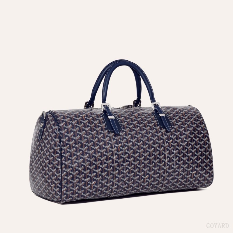 Bolsas De Viagem Goyard Boston 50 bag Azul Marinho Azuis | GY-OXK8896